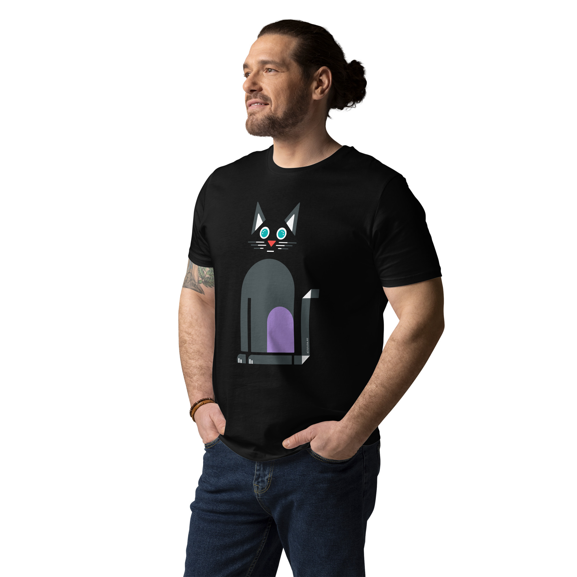 Camiseta Gato "No" - Imagen 5